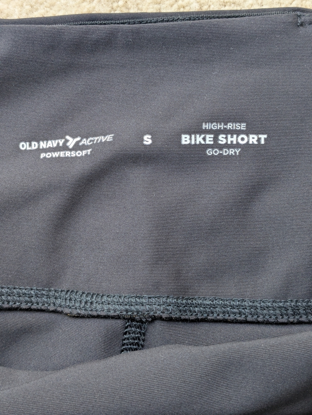 NWT High Rise Bike Short - size S - Picture 3 of 3